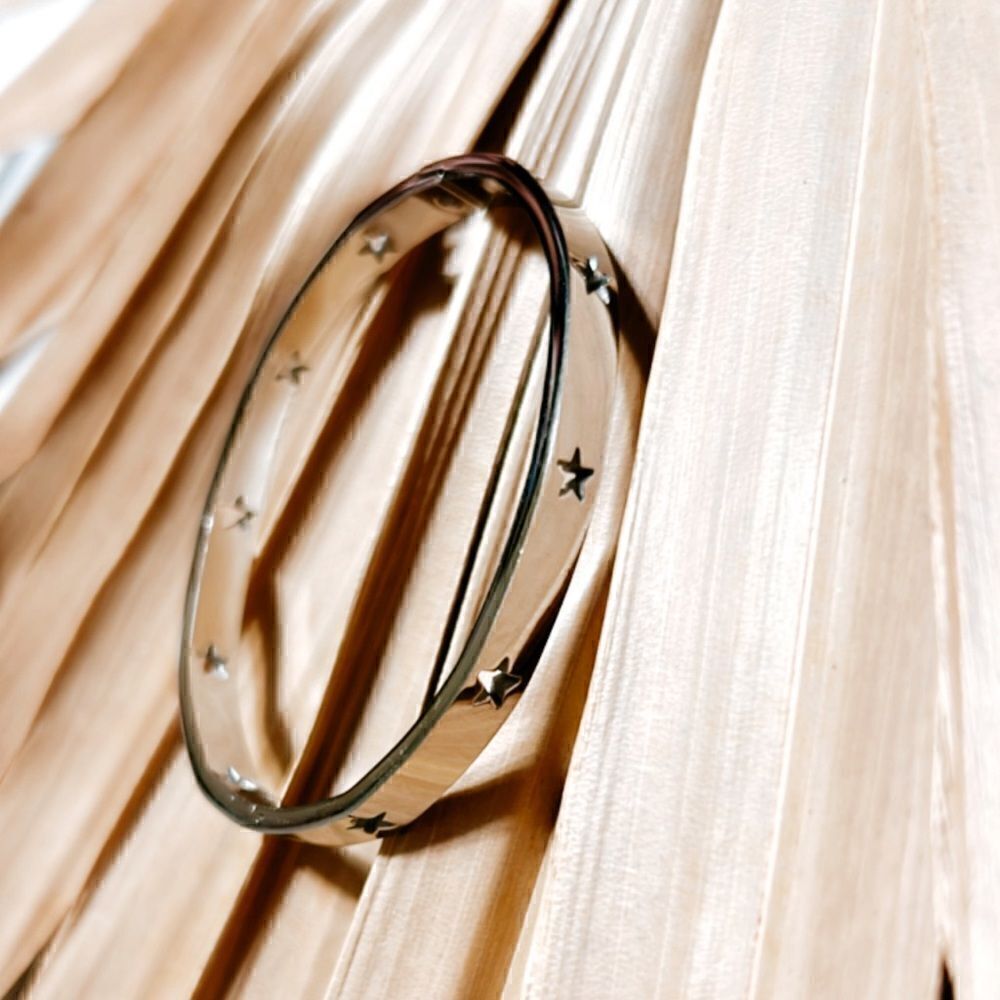 bohemian star bangle bracelet A255